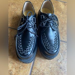 T.U.K Black Platform Creepers
